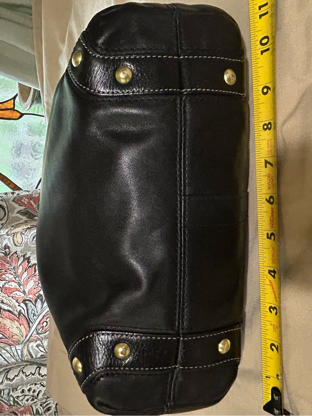 Coach #10315 Black Leather Hobo Shoulder Bag - No Issues - Picture 3 of 6